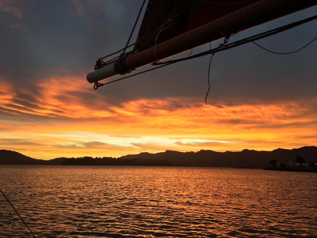 Akaroa harbor sunset cruise